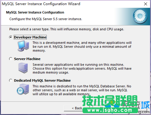 win10安裝mysql-5.5.20-winx64的步驟4.1