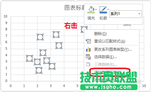 Excel的風險坐標圖怎么做