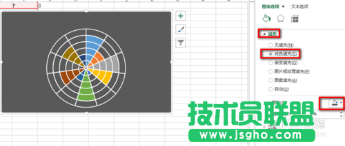 教你用Excel2013制作南丁格爾玫瑰圖