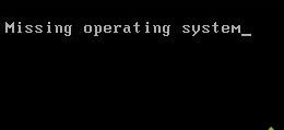win7系統(tǒng)電腦開(kāi)機(jī)顯示missing operating system如何解決 三聯(lián)